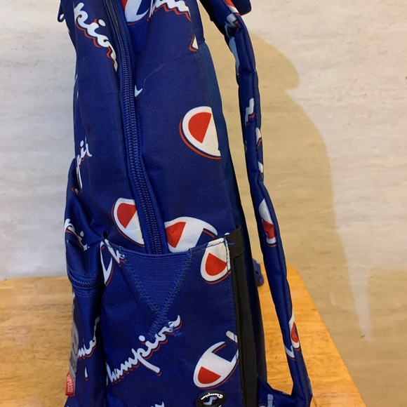 Super Size Champion Blue Backpack with Iconic Logo Design - Picture 6 of 15